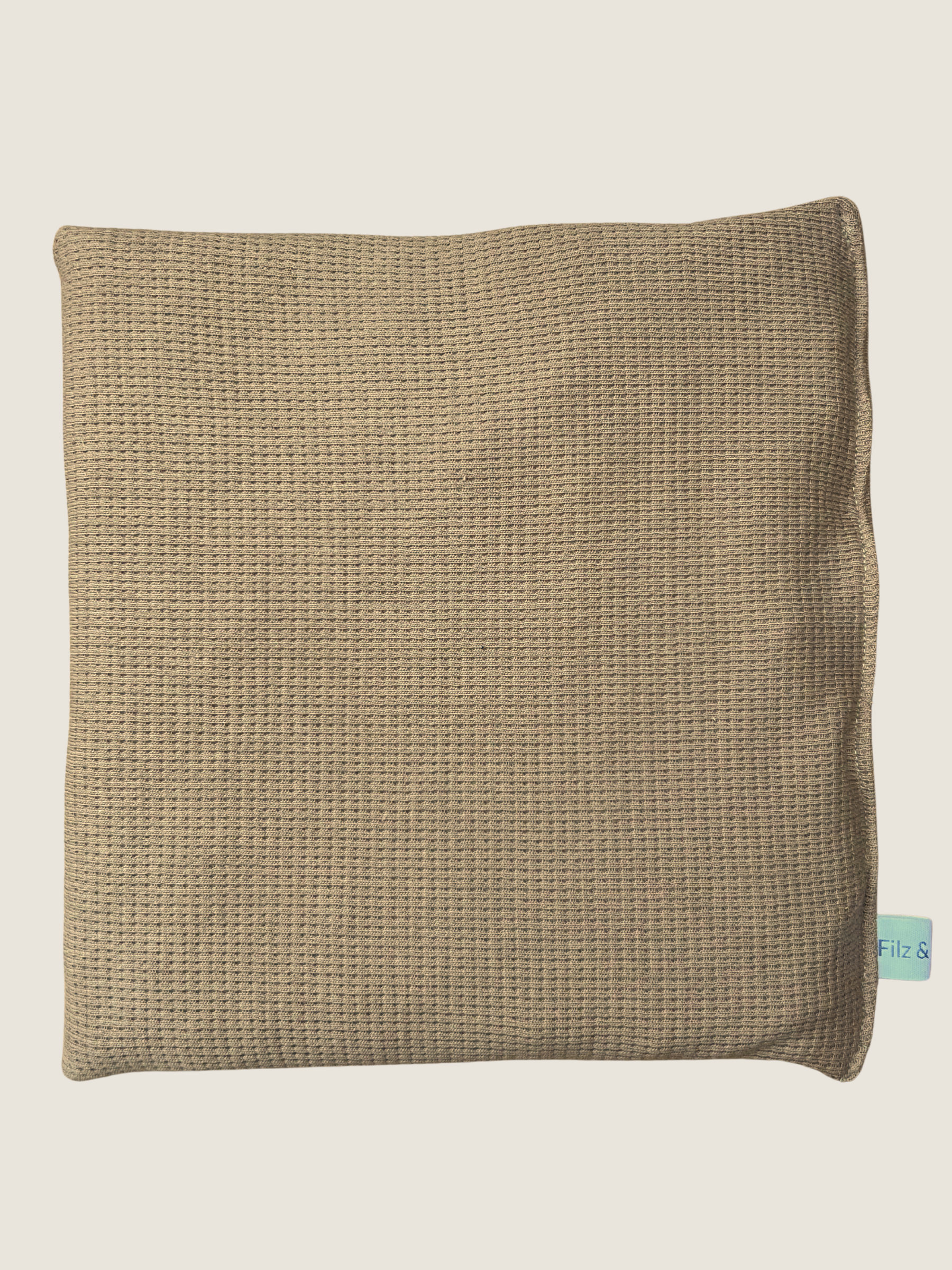 Großes Kirschkernkissen aus Baumwolle