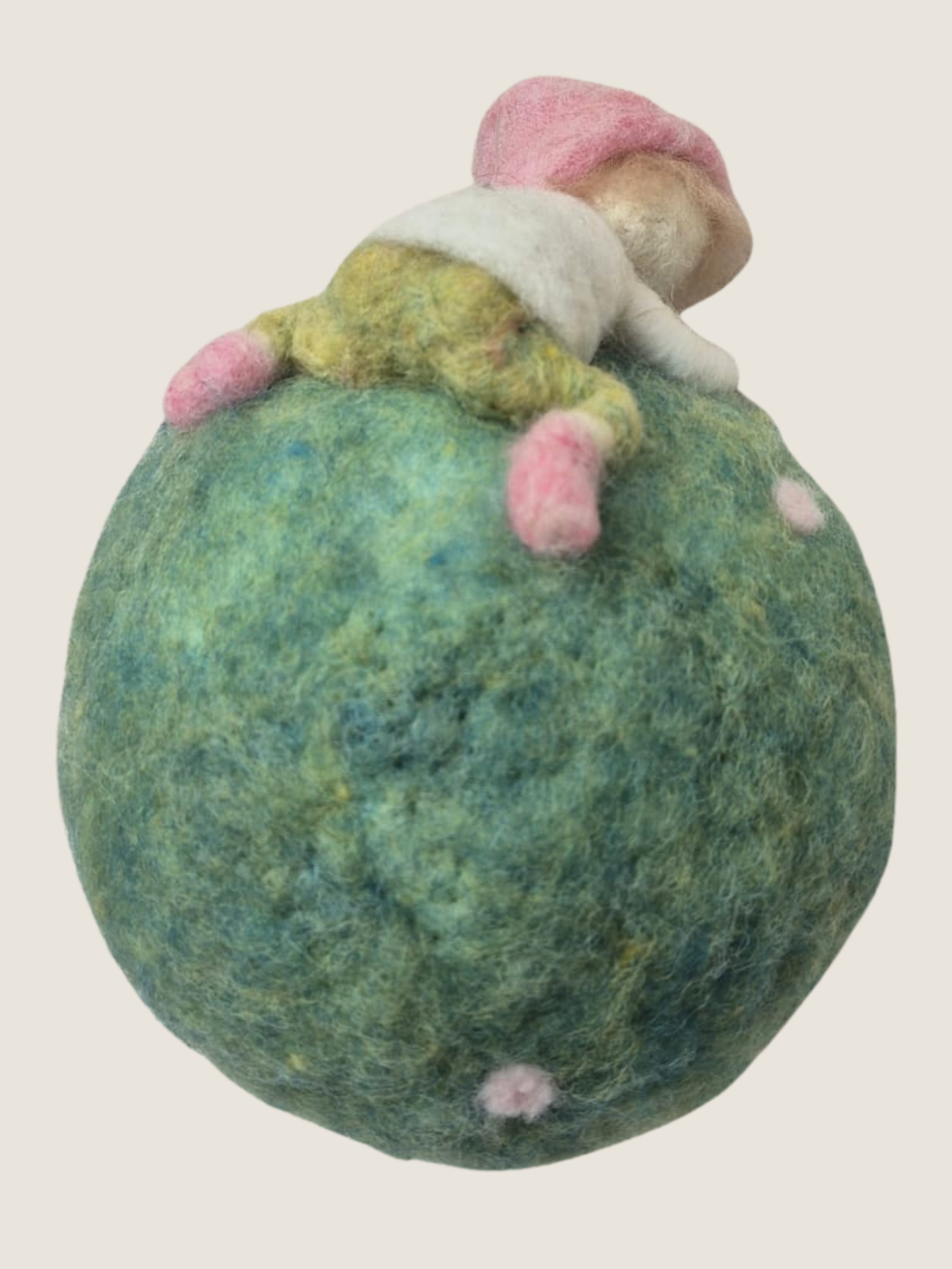 Kind auf Blumenwiese - Hängedekoration