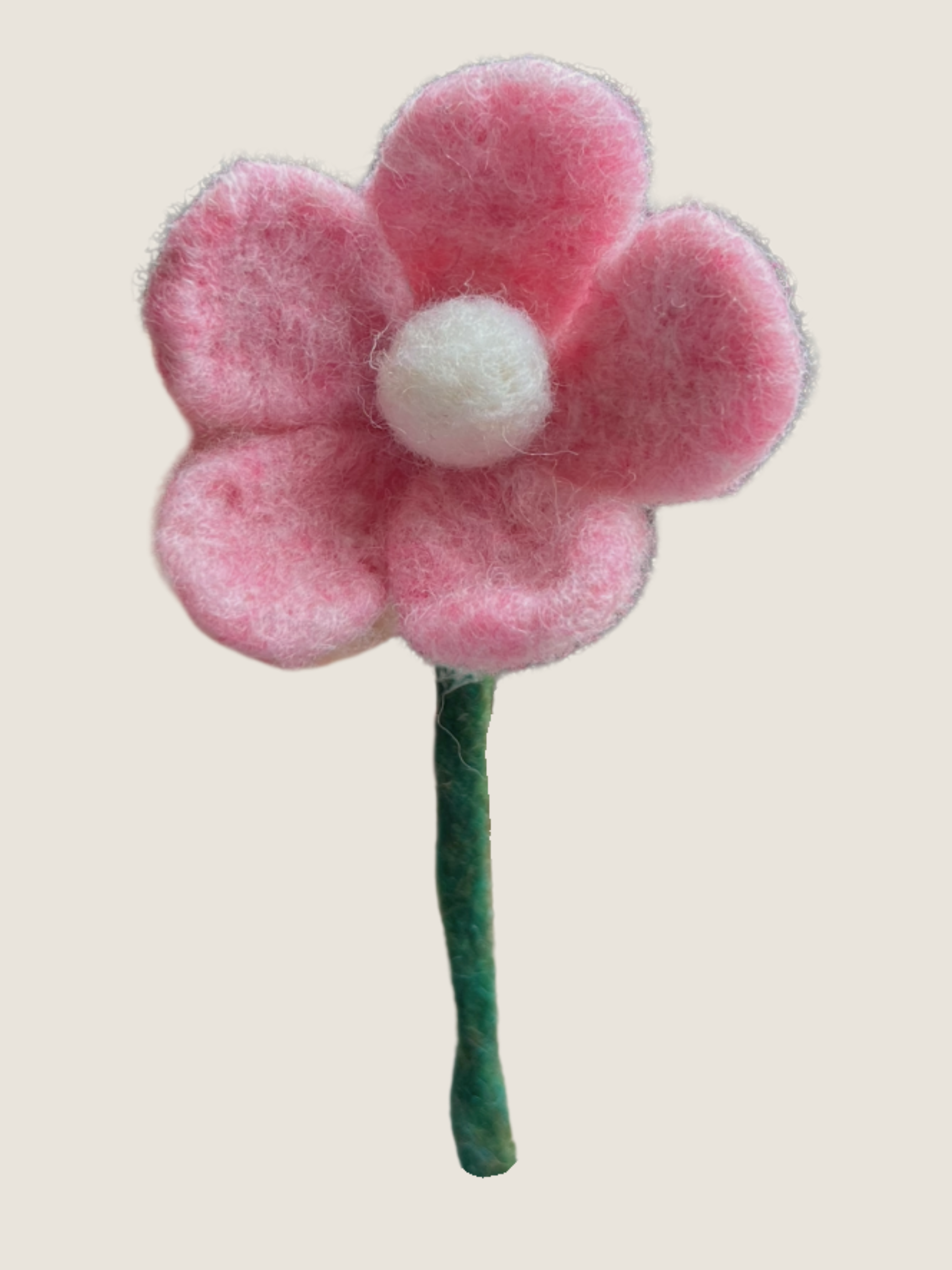 Sommerliche Filzblume